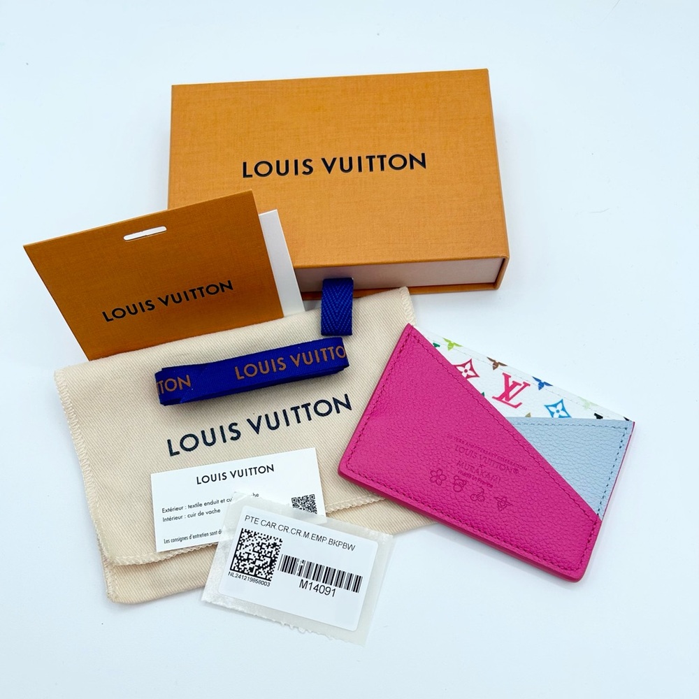 BRAND NEW | Louis Vuitton x Takashi Murakami Criss-Cross Card Holder